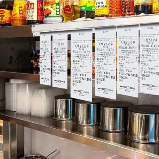 Efficiënte Restaurant Bonnenhouder 60cm - Veelzijdig Ontwerp