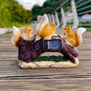 Zonnebalkonornamenten gesimuleerde dierenknutsels 3 eekhoorn