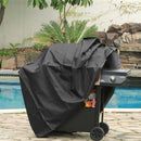 Bescherm je barbecue in stijl met de Waterdichte BBQ Beschermhoes inclusief Opbergtas - 71x190x117cm - Zwart