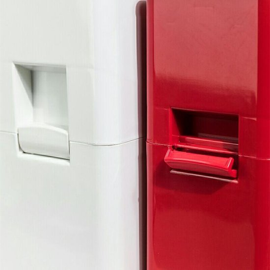TDR-Japans Rijst/Granen Container/Dispenser/ Opbergdoos - 12KG inhoud - rood