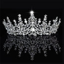 zilveren Tiara Diadeem Haarsieraad -Elegant en Duurzaam - Geschikt voor Verschillende Gelegenheden