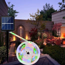 Xtraworks- RGBW Lichtstrip - voor buiten - Op zonne-energie - inkortbaar - 3 meter