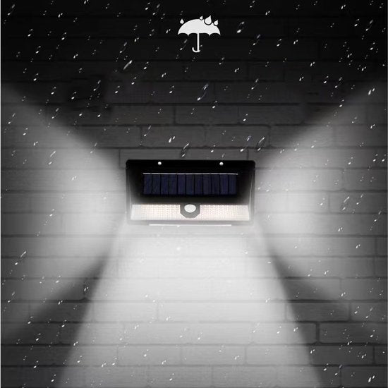 Solar LED Licht voor Outdoor Tuindecoratie - 190 LED Verlichting Met 4 Werkmodi en Bewegingssensor- IP65 Waterdichte