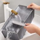 Merkloos TDR opbergdoos 7 vakken donkergrijs 36x25x17