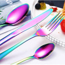 24-delige rvs bestekset vaatwasbestendig hoogglans