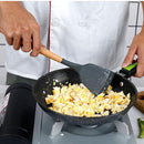 TDR - Kookgerei set met Houder 11-delig - Hout met Siliconen