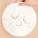 2 stuks gezichtsmasker handdoek - Compact - Voedende gezichtshanddoek voor stomen - Perfect voor hydraterende huidverzorging - Verjaardagscadeau voor vrouwen 24 * 26CM