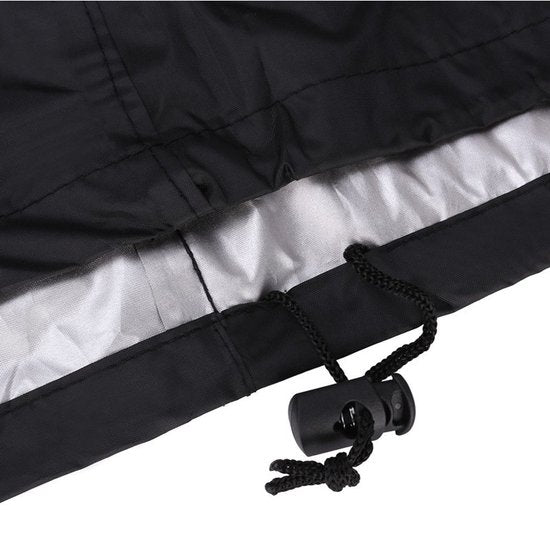 Hoogwaardige Waterbestendige Barbecuehoes met Trekkoord- Duurzaam 420D Oxford-stof -145x61x117cm