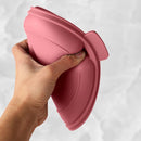 8 delig Complete Baby Eetserviesset voor Baby's van 3 Maanden en Ouder-bordeaux rood