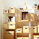 Merkloos Kartonnen Doos met Deksel, Handgreep 32x32x32cm