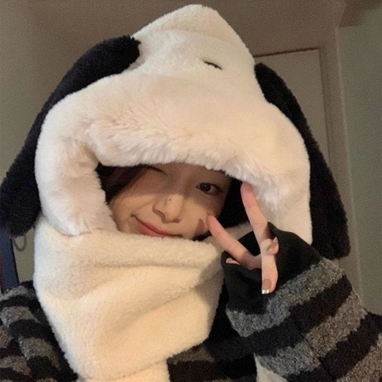 Winterse 3-in-1 Set - Warme Muts, Sjaal & Handschoenen met S