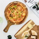 Ronde Houten Pizzaplank met Handvat - Ø30cm