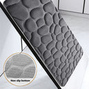 Badkamermat 50x80 cm - Luxe, anti-slip, grijs