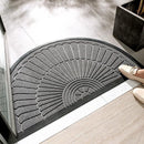 TDR-Halfrond antislip deurmat -droogloopmat-lichtgrijs 60*90