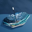 Opvouwbaar paraplu - Zonbescherming Anti-Uv UPF50 + -Windpro