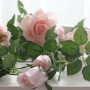 Klimop Slinger met Rozen - 2 Stuks, 2m - Roze Decoratie