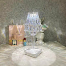 Xtraworks kristal nachtlampje tafellamp touch dimbaar USB