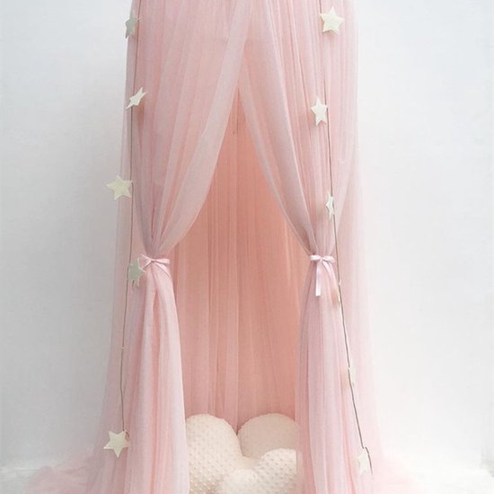 Romantische Ronde Klamboe 300 cm hoog, 7-lagen gaas