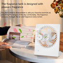 Oplaadbare miniventilator - 3 snelheden - USB - Wit