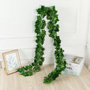 24 stuks*2m Klimop Slinger - Backdrop Decoratie Plant voor Huis en Tuin - Kunst Hangplant - Hedera - Klimop Kunstplanten voor Binnen en Buiten