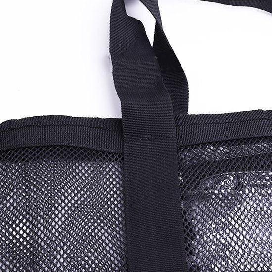 Multifunctionele Opvouwbare Strandtas - Ruime en Duurzame Tas voor Strand, Picknick en Meer-zwart