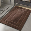 Absorberende Badkamer Vloermat – Verdikt, Anti-slip, Bruin – 40x60cm – Luxe Deurmat voor Badkamer & Toilet