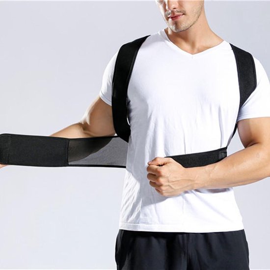 TDR Houding Correctie Brace - Postuur Corrector - Zwart S