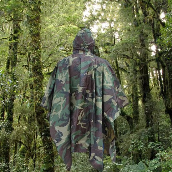 Unikorf PVC Regenponcho - American Jungle Camo