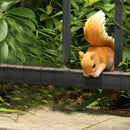 Gesimuleerde Eekhoorn Tuindecoratie - Hars 6.5*14*15cm