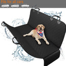 TDR - Hondendeken Auto Achterbank en Kofferbak - Beschermhoes -Autobench voor hond - Honden Deken Auto Achterbank 137*147CM -zwart