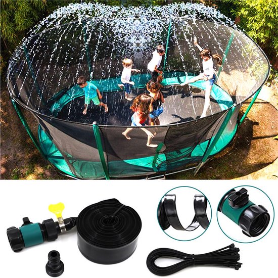 Unikorf Trampoline Watersproeier 15m - Buiten, Groen