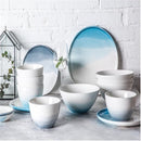 TDR - 4 handgeverfde porseleinen kommen - ⌀ 11,43CM