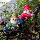 Kabouters die de trap beklimmen - Buiten- en binnendecoratie