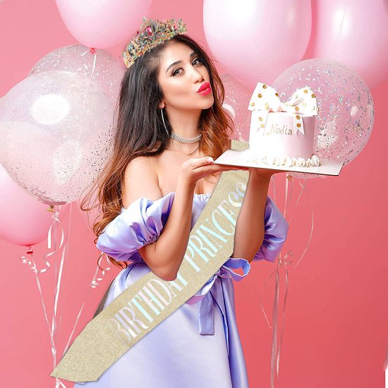 Verjaardag Prinses Sjerp en Tiara - Gouden 'Birthday Princes
