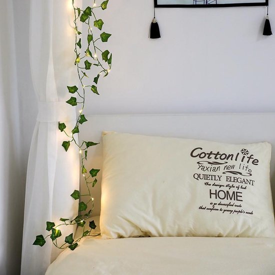 Unikorf LED Lichtsnoer Esdoornblad 10m 100 LED Batterij