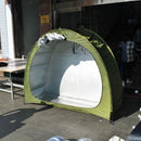 Fietstent,Beschermhoes fietsenschuur, tent voor camping in de open lucht-groen 200*80*165CM