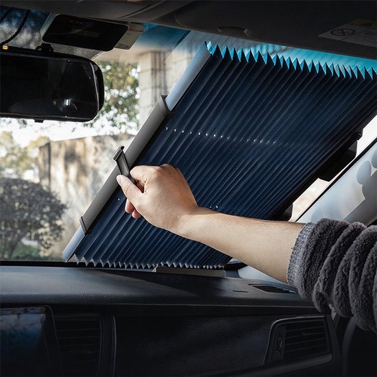 Automatisch intrekbaar zonnescherm 70 cm – Warmte-isolatie