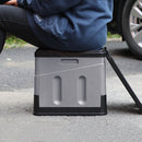 Opvouwbaar toilet- Camping Toilet -grijs (inclusief 12 sets