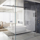 Zelfklevende Glasfolie - Streepdesign, Privacy & Lichtdoorla