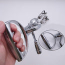 KitchenPro RVS Handmixer met Zwengel – 31 cm – Zilver