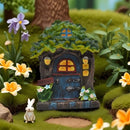 Sprookjesachtig huisnummer ornament van hars 25CM *19CM