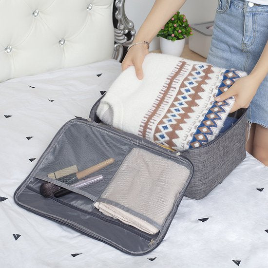 TDR Opbergtas Handbagage - Luxe Organizer Grijs
