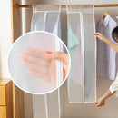2-Stuks Stofkap voor Kleding Frosted Driedimensionale Stofkap Opbergtas extra groot 60*50*120 CM( 2 Stuks)