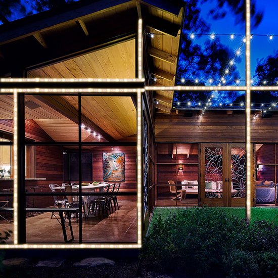 Zonne-energie Lichtstrip Buiten - Warm Wit - 3m