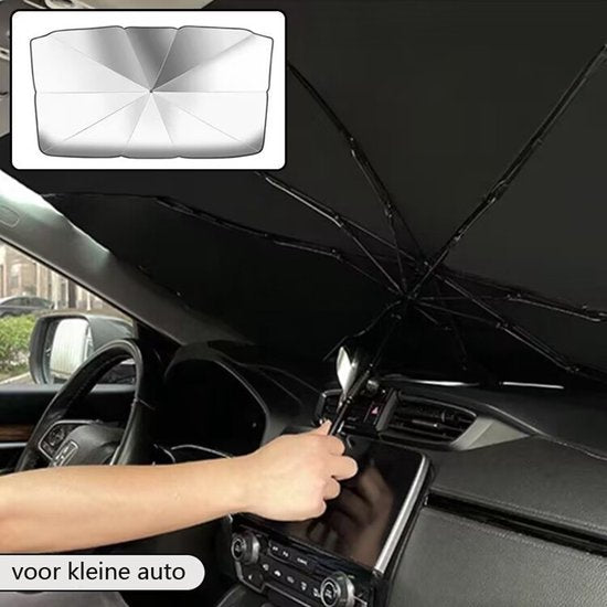 TDR Auto Voorruitzonnescherm 122x65cm UV/Hitte