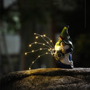 Solar LED Elfje - Magisch Tuinbeeldje 12x11x24.5CM