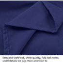 Draagbare slaapzak hoes marineblauw 115x210cm met opbergzak