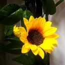 3stuks Zonnebloem Slinger Decoratie Set lengte van 2,25 meter-perfect voor themafeesten, bruiloften en thuisdecoratie