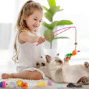 Kattenspeelgoed 28-delig - Tunnel, muisjes, ballen & catnip