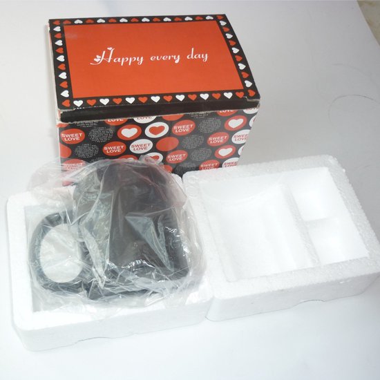 Friends Mok – Keramiek – ‘Happiness is Watching Friends’ – Witte Beker – Cadeau voor Serie Fans